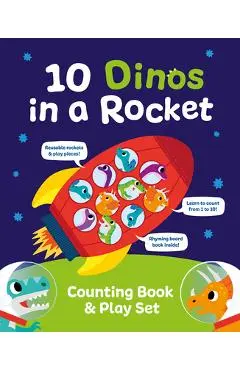 10 Dinos in a Rocket - Robyn Gale