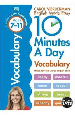 10 Minutes a Day Vocabulary Ages 7-11 Key Stage 2 - Carol Vorderman