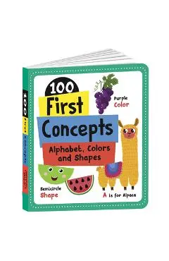 100 First Concepts: Alphabet, Shapes and Colors: Board Book of First 100 Important Concepts for Preschool Kids, Toddlers [Penguin Early Learning Serie - Penguin Books