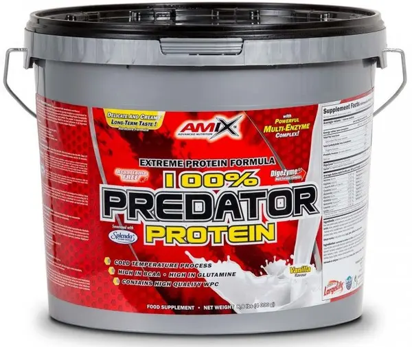 100% Predator Protein, fursecuri cu cremă, 4000 g, Amix