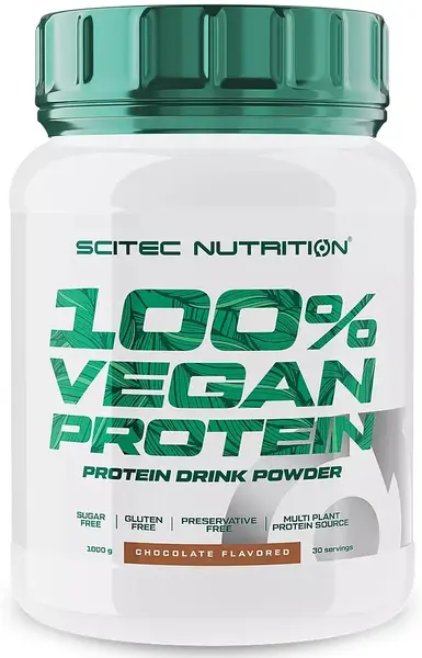 100% Vegan Protein, ciocolată, 1000 g, Scitec Nutrition