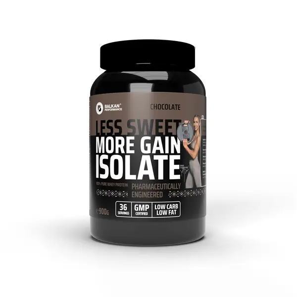 100% Whey Protein Isolate cu arome, 900g - Ciocolată