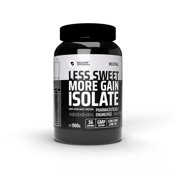 100% Whey Protein Isolate fără aromă, 900g