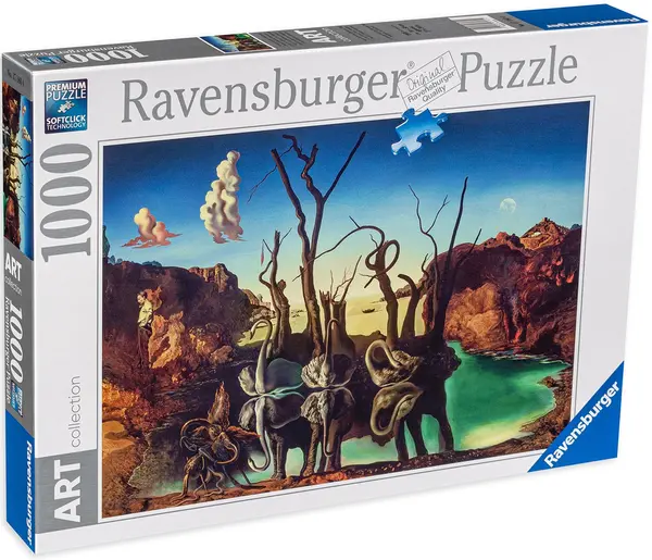 1000 piese puzzle Ravensburger - Reflectii