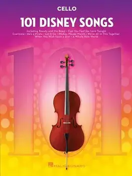 101 Disney Songs: For Cello, Paperback/Hal Leonard Corp