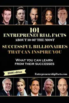 101 Entrepreneurial Facts about 10 of the Most Successful Billionaires: What You Can Learn from Their Successes, Paperback/Entrepreneurship Facts