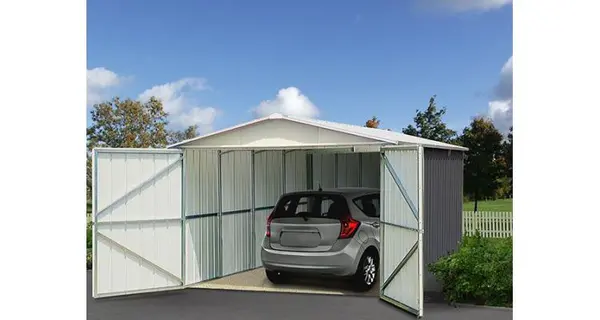 1020A Garaj metalic, 642x297x221 cm