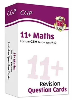 11+ CEM Revision Question Cards: Maths - Ages 9-10, Hardback/CGP Books