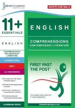 11+ English Comprehensions: Contemporary Literature Book 1 (Standard Format), Paperback/***