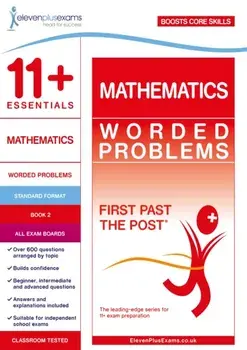11+ Essentials Mathematics: Worded Problems Book 2, Paperback/***