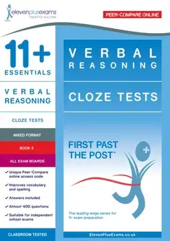 11+ Essentials Verbal Reasoning: Cloze Tests Book 3, Paperback/***