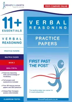 11+ Essentials Verbal Reasoning Practice Papers Book 2, Paperback/***