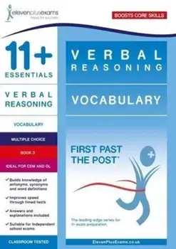 11+ Essentials Verbal Reasoning: Vocabulary Book 3, Paperback/***