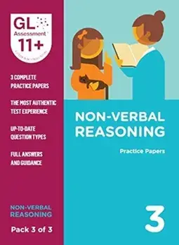 11+ Practice Papers Non-Verbal Reasoning Pack 3 (Multiple Choice), Paperback/***