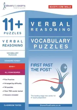 11+ Puzzles Vocabulary Puzzles Book 1, Paperback/***