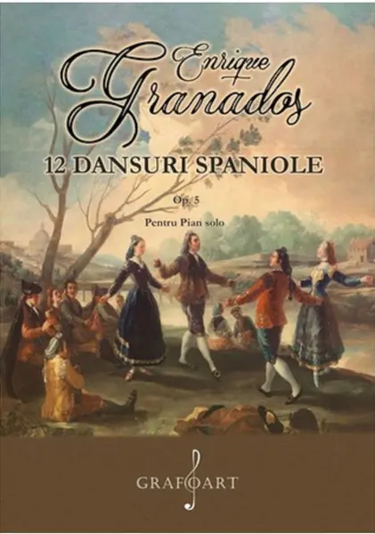 12 Dansuri Spaniole op. 5 pentru pian | Enrique Granados