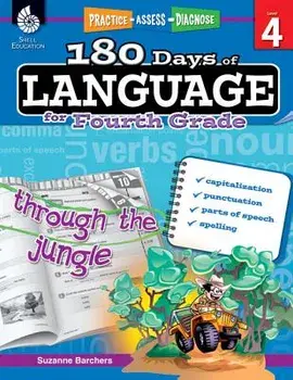 180 Days of Language for Fourth Grade, Paperback/Suzanne I. Barchers