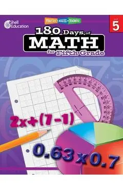 180 Days of Math for Fifth Grade (Grade 5): Practice, Assess, Diagnose [with CD (Audio)] [With CD (Audio)] - Jodene Smith