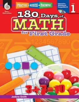 180 Days of Math for First Grade 'With CDROM', Paperback/Jodene Smith