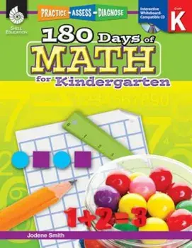 180 Days of Math for Kindergarten (Grade K): Practice, Assess, Diagnose 'With CDROM', Paperback/Jodene Smith