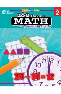 180 Days of Math for Second Grade (Grade 2): Practice, Assess, Diagnose [with Cdrom] [With CDROM] - Jodene Smith