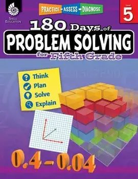 180 Days of Problem Solving for Fifth Grade (Grade 5): Practice, Assess, Diagnose, Paperback/Stacy Monsman