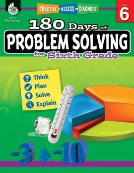 180 Days of Problem Solving for Sixth Grade: Practice, Assess, Diagnose, Paperback/Stacy Monsman