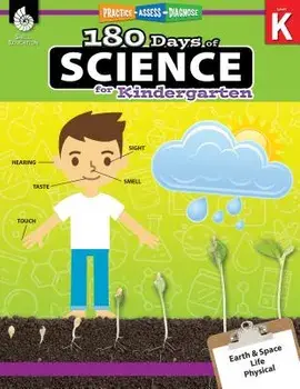 180 Days of Science for Kindergarten: Practice, Assess, Diagnose, Paperback/Lauren Homayoun