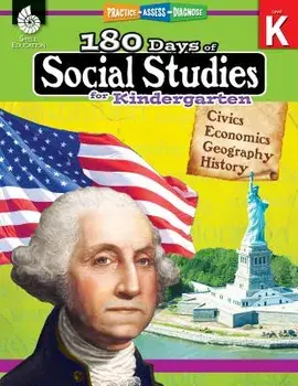 180 Days of Social Studies for Kindergarten: Practice, Assess, Diagnose, Paperback/Kathy Flynn