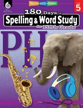 180 Days of Spelling and Word Study for Fifth Grade: Practice, Assess, Diagnose, Paperback/Shireen Pesez Rhoades