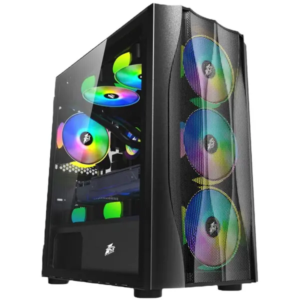 1st PLAYER Carcasa 1STPLAYER Gaming X3-M-4F1-BK