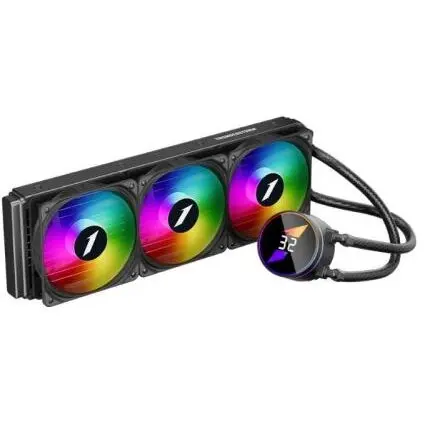 1st PLAYER Cooler Procesor 1st PLAYER Thunderstorm TS3 360, aRGB, Ventilatoare 3 x 120mm, Negru