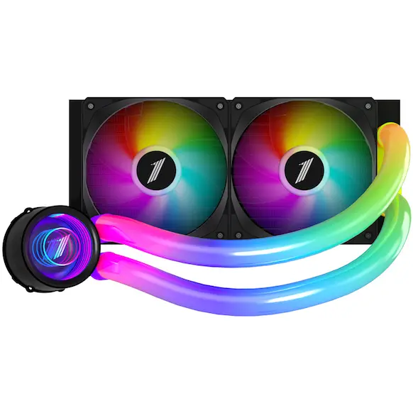 1st PLAYER Cooler Procesor 1STPLAYER MOTHRA MT240 INFINITE SPACE ARGB NEGRU, marime radiator 240mm, 2 ventilatoare ARGB, viteza ventilatoare 2500 RPM