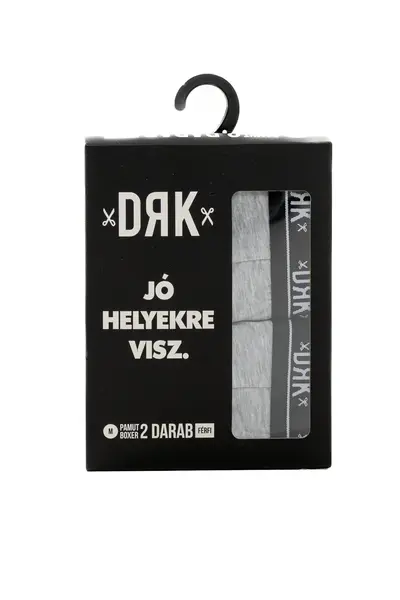 2 PACK BOXER MEN DRK - XL
