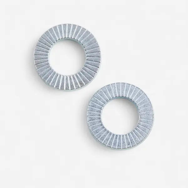 2 șaibe fixare roată pe ax cu piuliță 19/10,2 mm