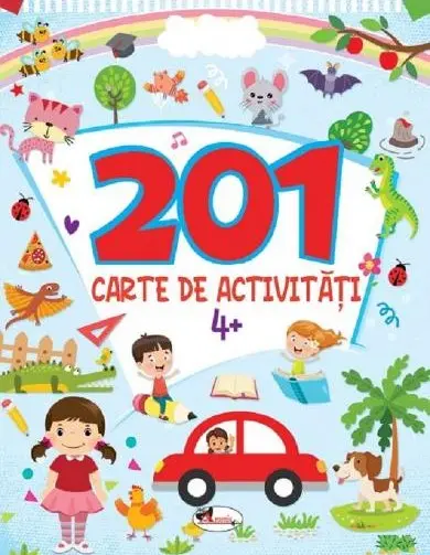 201 carte de activitati 4 ani+