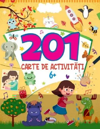 201 carte de activitati 6 ani+