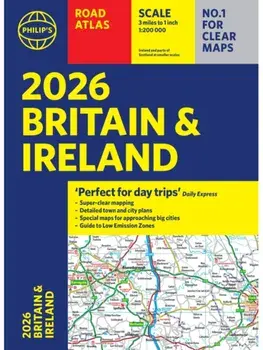 2026 Philip’s Road Atlas Britain & Ireland. (A4 Paperback), Paperback/Philip's Maps