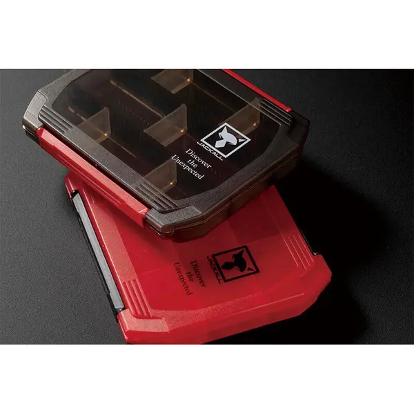 2300D Double Open M Clear Red 23.4x19.5x4cm