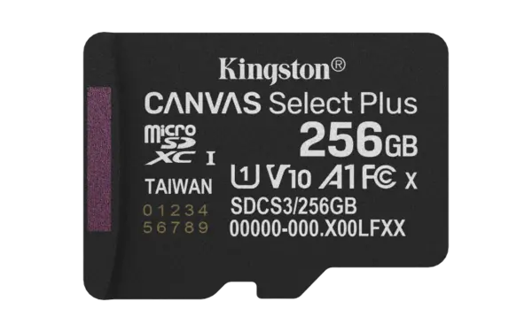 256GB micSDXC Canvas Select Plus Gen3 15