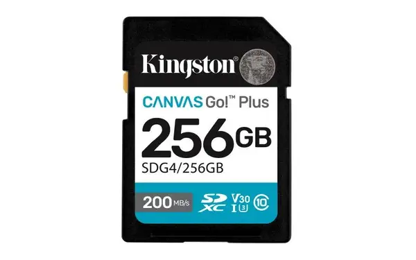 256GB SDXC Canvas Go Plus Gen4 200MB/s C 256GB SDXC Canvas Go Plus Gen4 200MB/s C