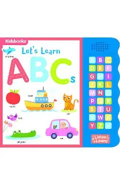 27-Button Sound Book Let's Learn ABCs - Kidsbooks Publishing