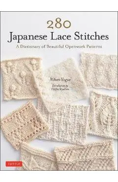 280 Japanese Lace Stitches: A Dictionary of Beautiful Openwork Patterns - Nihon Vogue