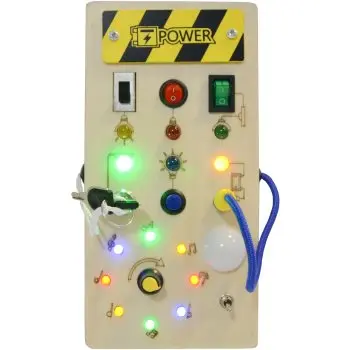2Kids Toys LED Busy Board jucărie cu activități