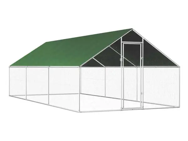 2x5 m Cotet / Tarc pasari din otel galvanizat - Default Title