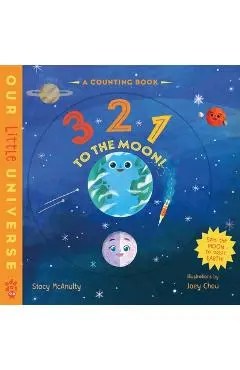3 2 1 to the Moon!: A Counting Book with Orbiting Moon Cover - Stacy Mcanulty