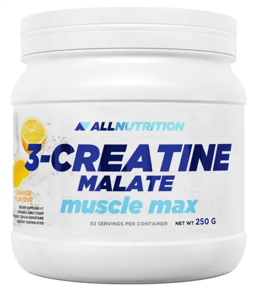 3-Creatine Malate, portocală, 250 g, AllNutrition