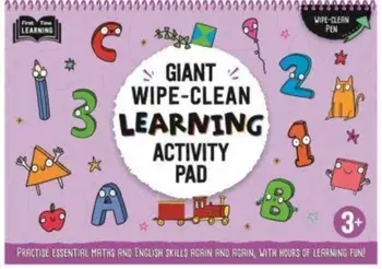 3+ Giant Wipe-Clean Learning Activity Pad, Paperback/Autumn Publishing