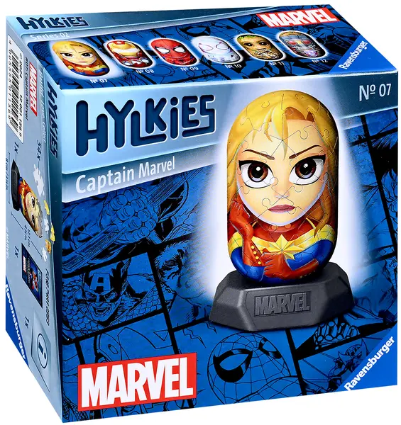 3D Puzzle Ravensburger din 54 piese - Marvel: Căpitanul Marvel