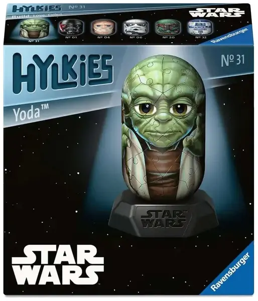 3D Puzzle Ravensburger din 54 piese - Războiul Stelelor: Yoda